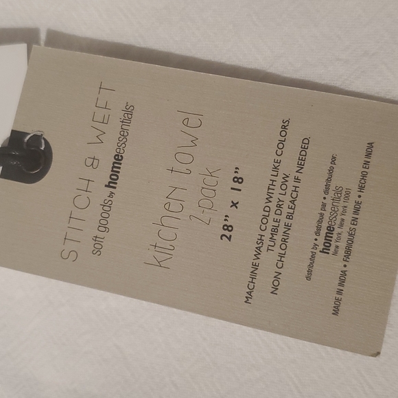 2-PACK STITCH & WEFT KITCHEN TOWEL - Picture 7 of 7